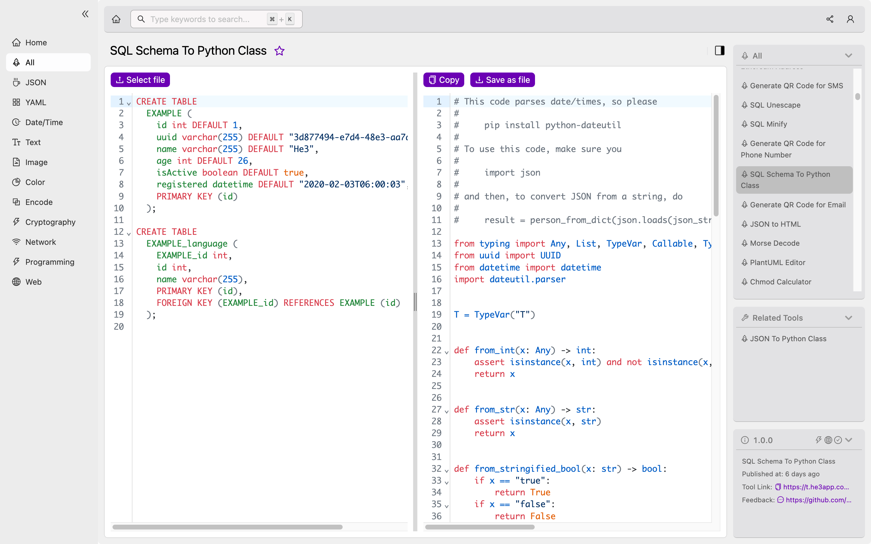 sql-schema-to-python-class-a-comprehensive-overview